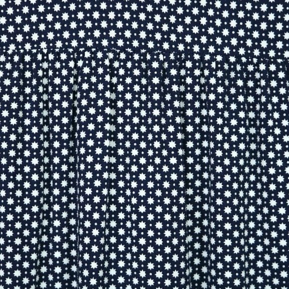 Gap Blouse Top Shirt Blue White Long Sleeve High Low XXL‎ - Picture 10 of 12